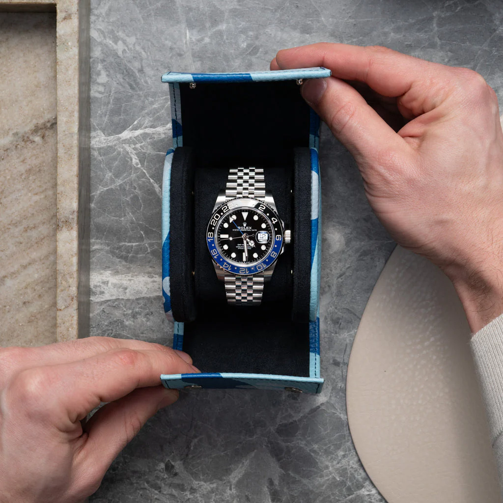 Azure Camo Watch Roll – One Watch - Image 4