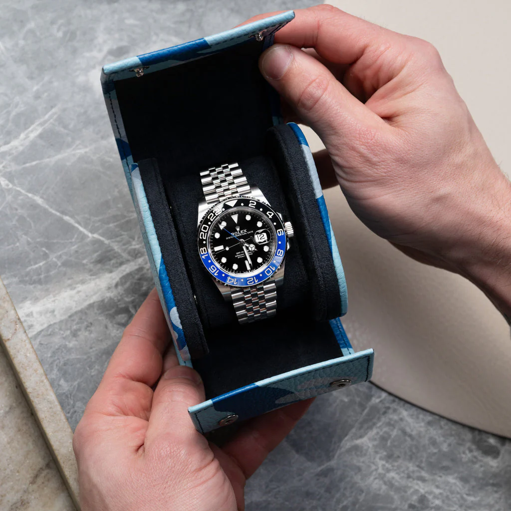 Azure Camo Watch Roll – One Watch - Image 6