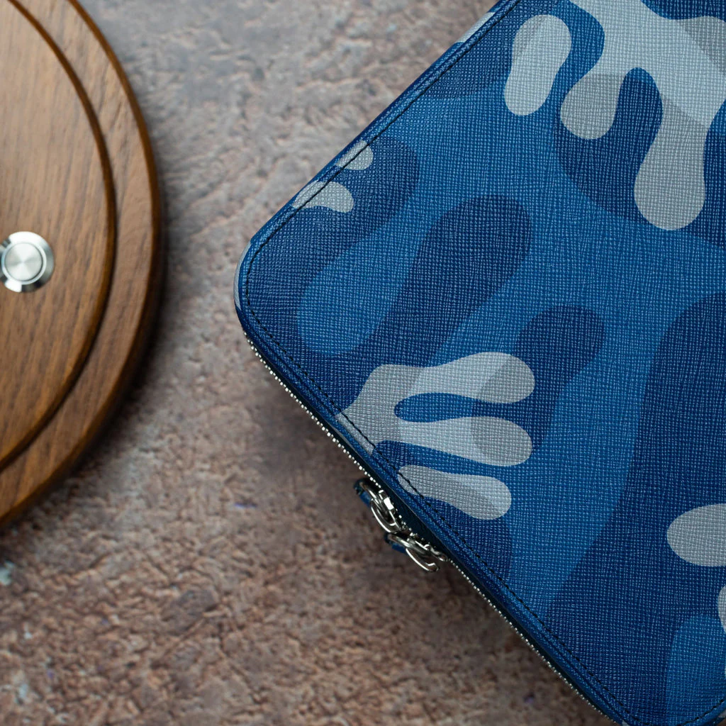 Blue Camo Watch Box – 6 Watches - Image 5