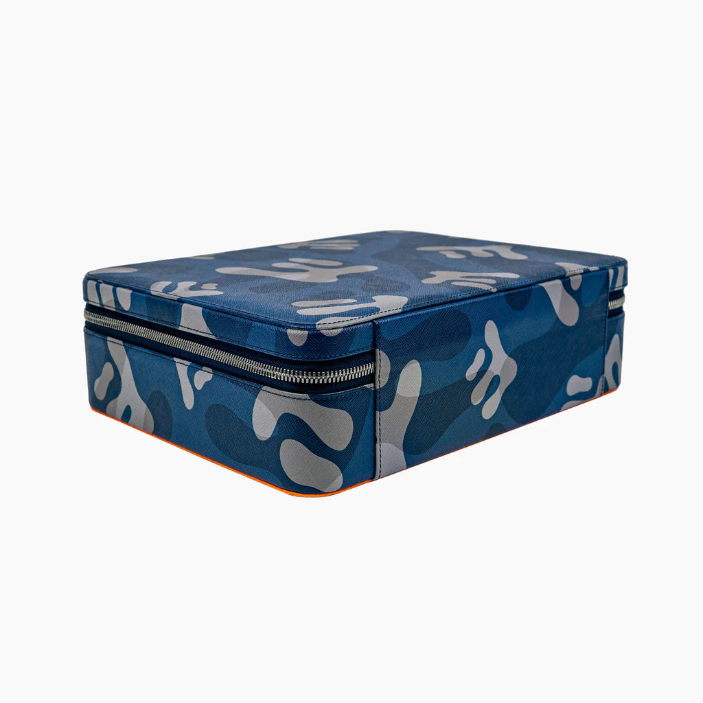 Blue Camo Watch Box – Ten Watches - Image 6