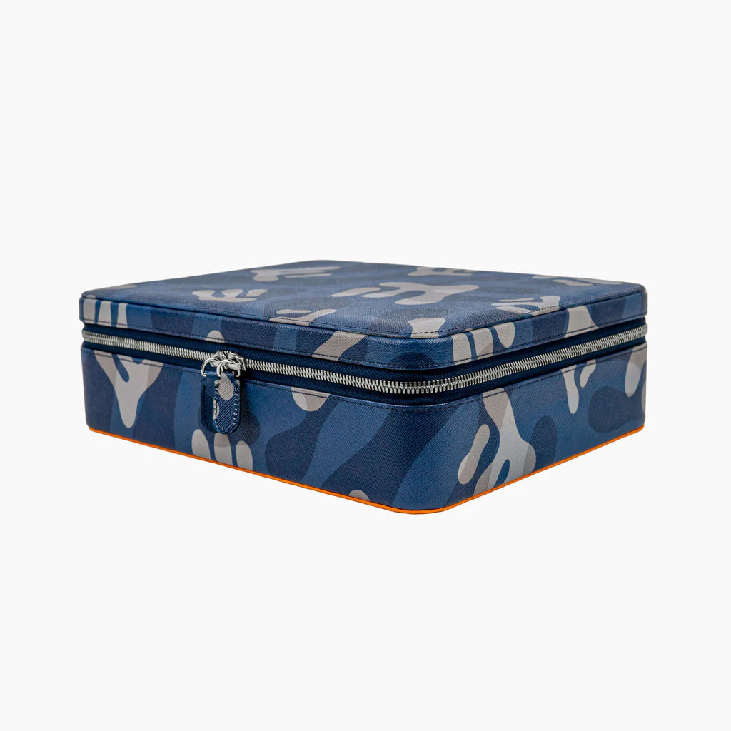 Blue Camo Watch Box – Ten Watches - Image 7
