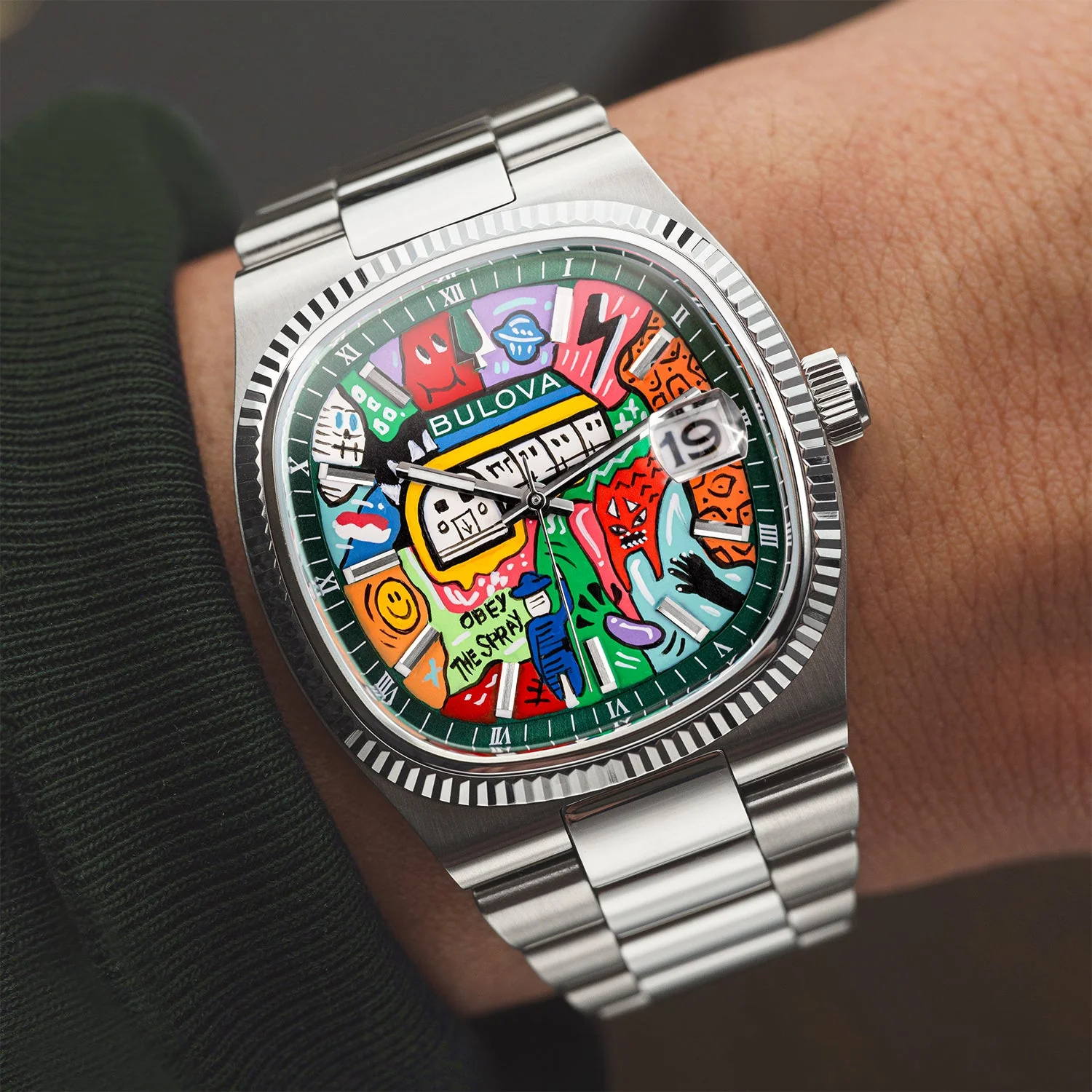Bulova Super Seville Mural Verde - Image 6