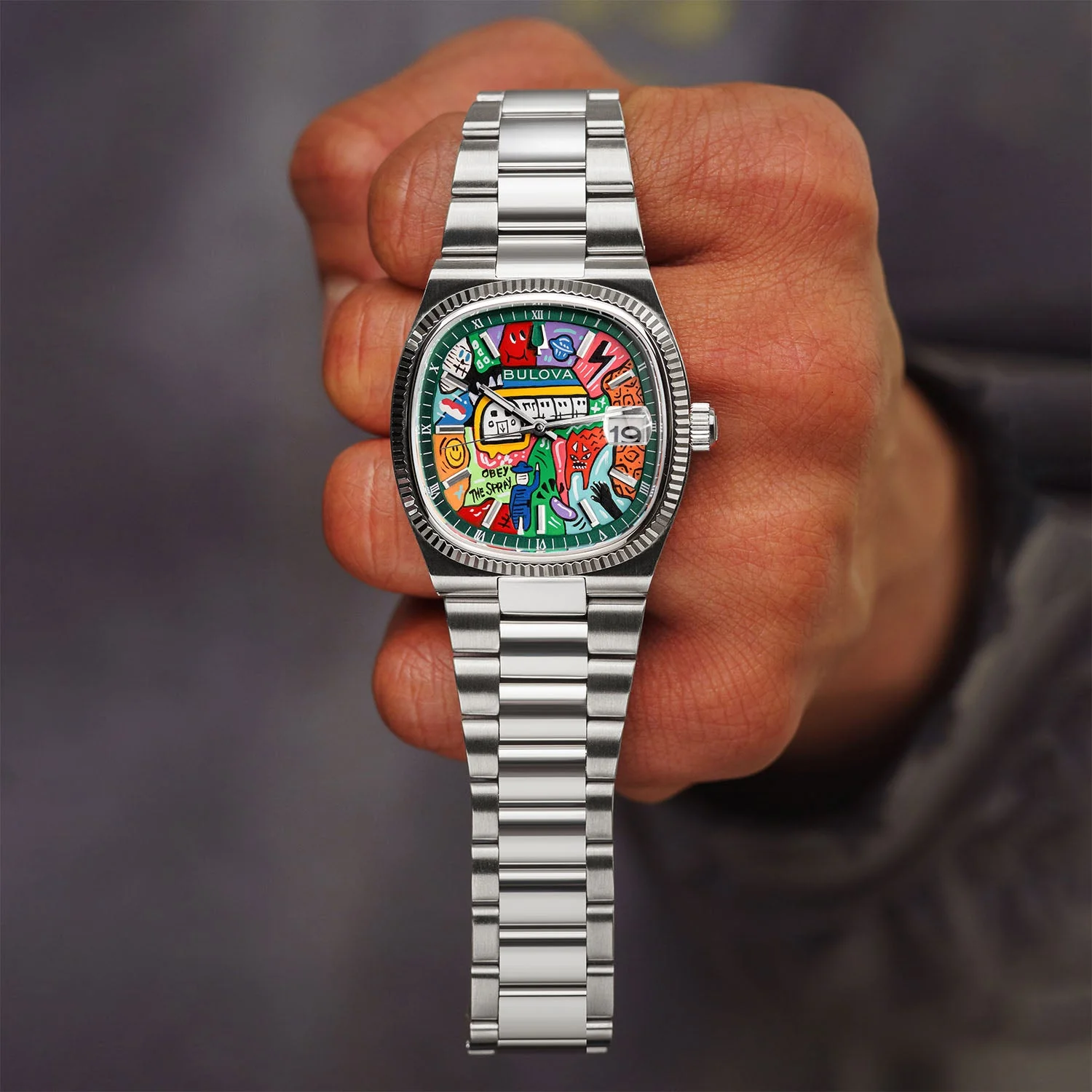 Bulova Super Seville Mural Verde - Image 8