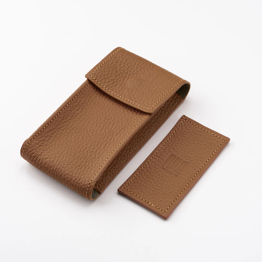 Chestnut Leather Watch Pouch - Image 8