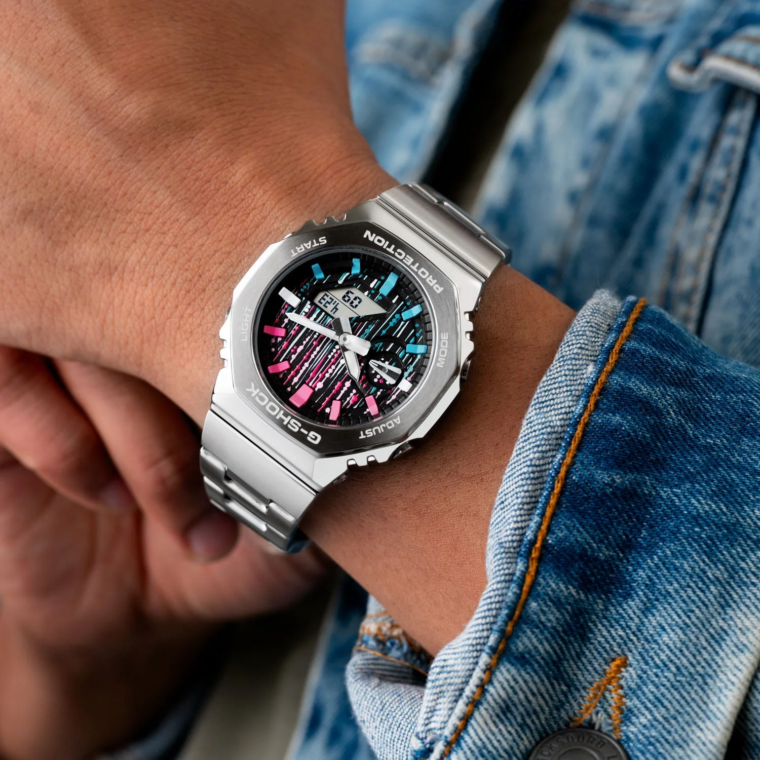 G-Shock CasiOak Blue Flamingo - Image 4