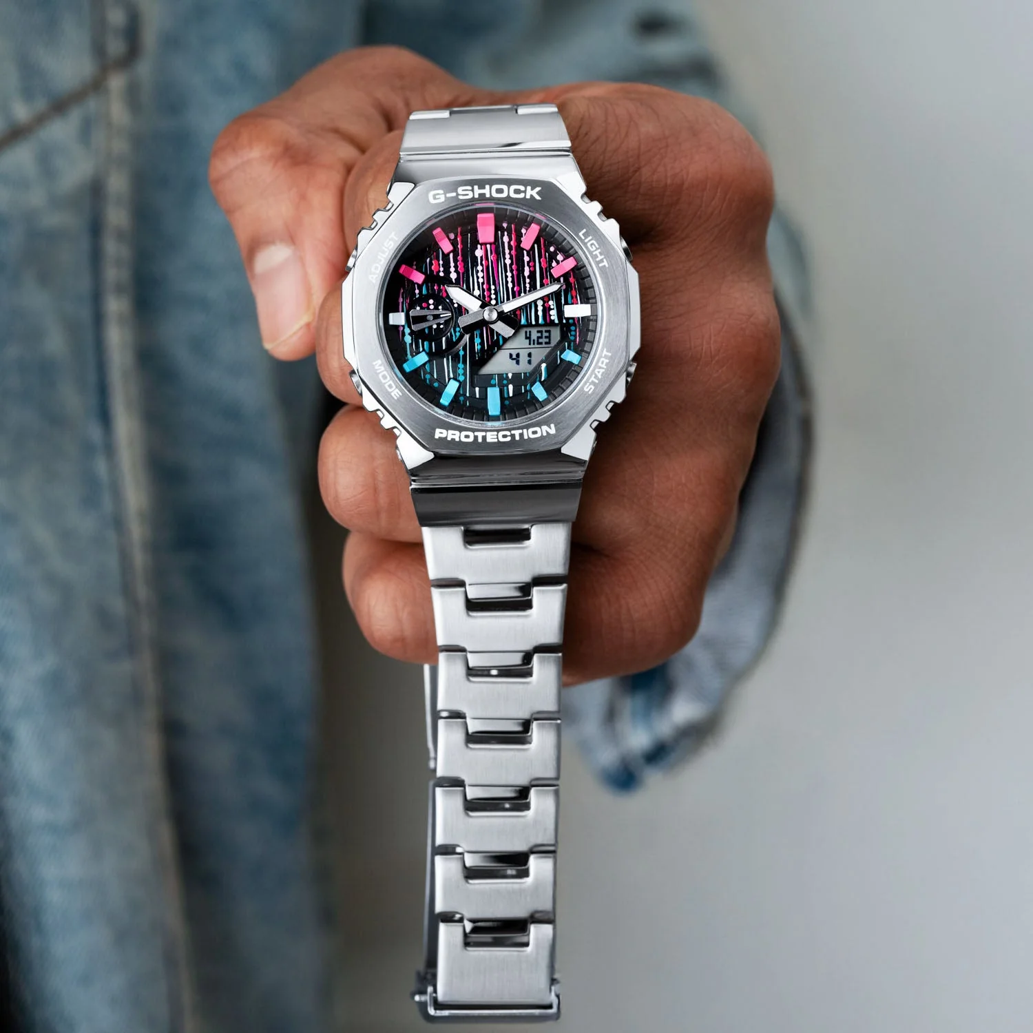 G-Shock CasiOak Blue Flamingo - Image 6