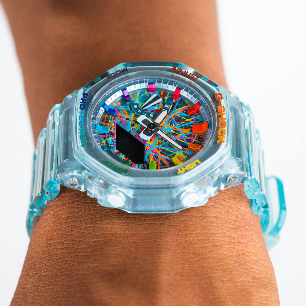 G-Shock CasiOak Cerulean Swirl - Image 3