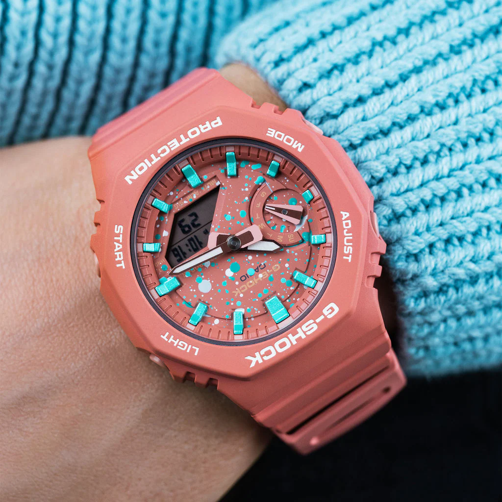G-Shock CasiOak Coral Tiffany Sky - Image 3