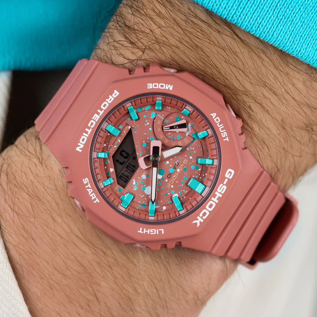 G-Shock CasiOak Coral Tiffany Sky - Image 5