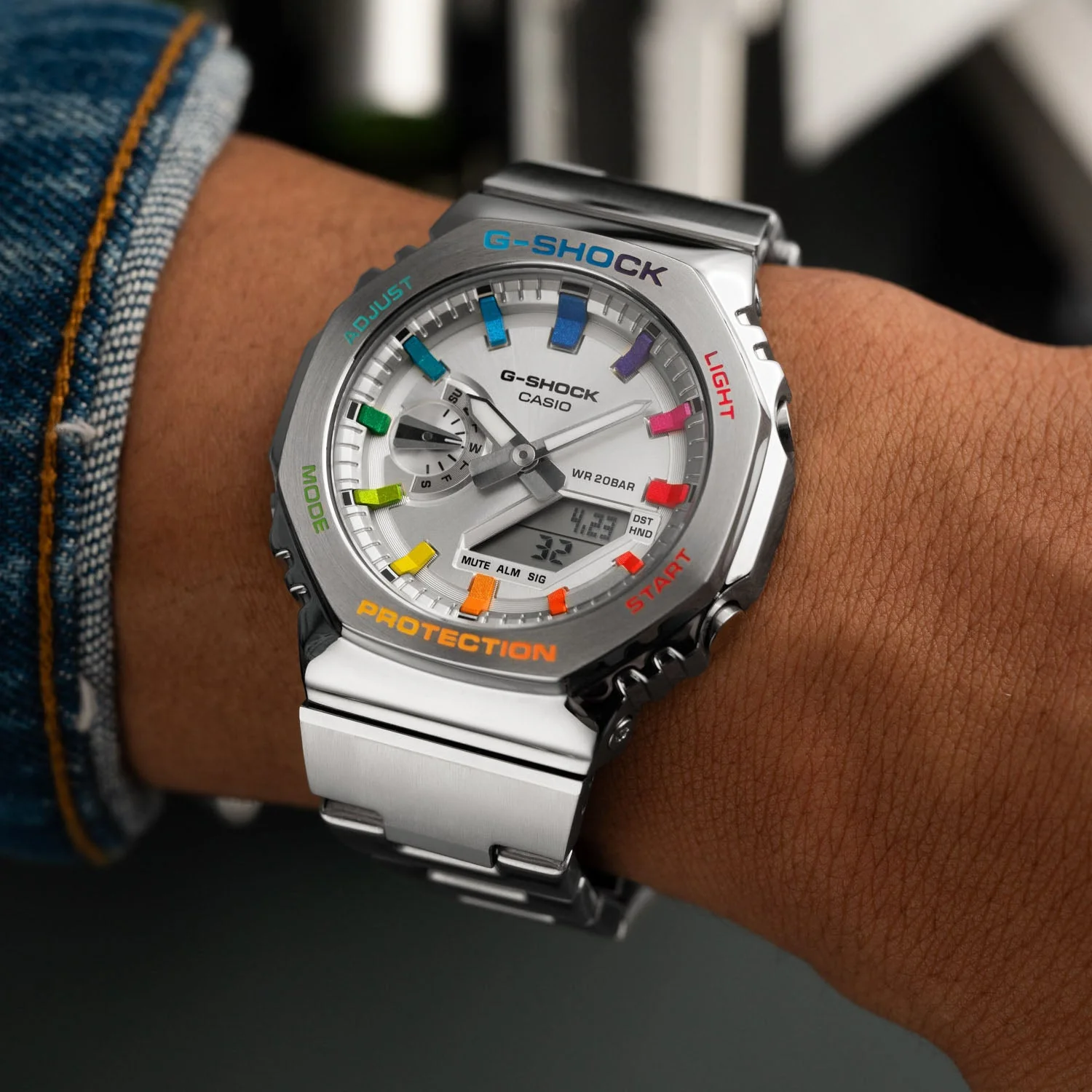 G-Shock CasiOak Full Metal Rainbow - Image 4