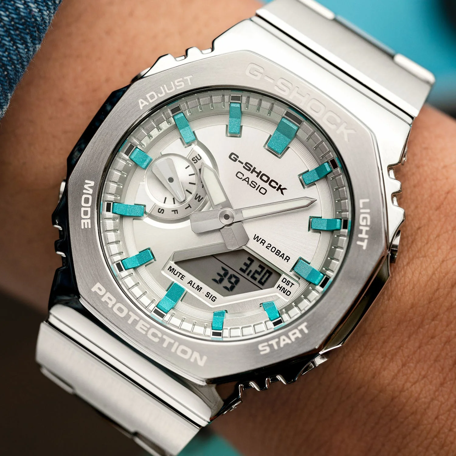 G-Shock CasiOak Full Metal Tiffany - Image 5
