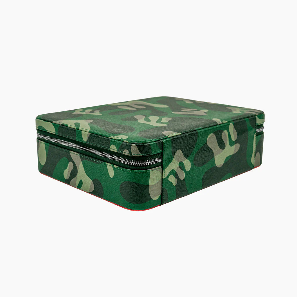 Green Camo Watch Box – 10 Watches - Image 10