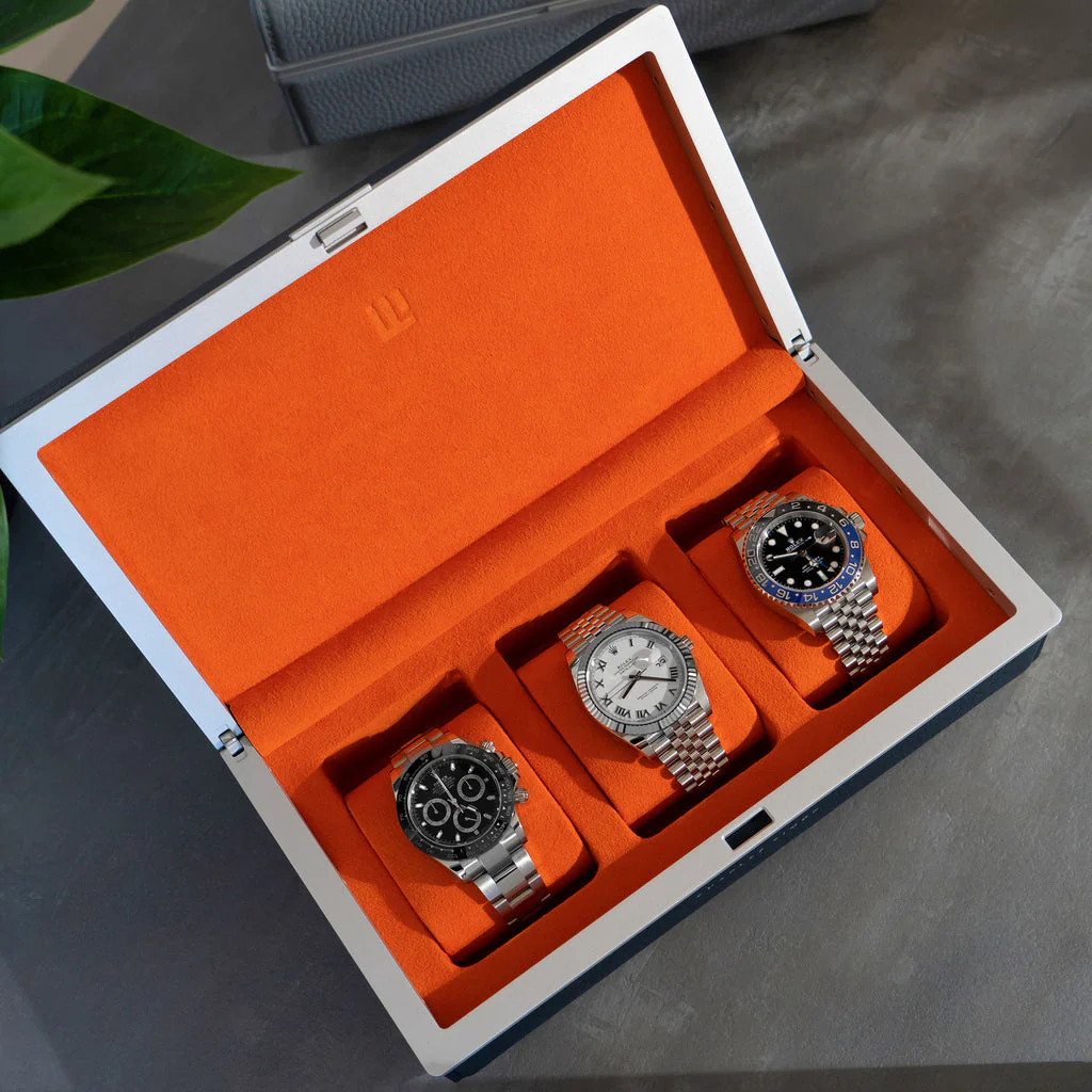 Marine Tangerine Eaton Watch Case - Image 3