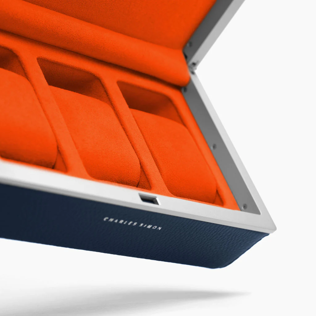 Marine Tangerine Eaton Watch Case - Image 5