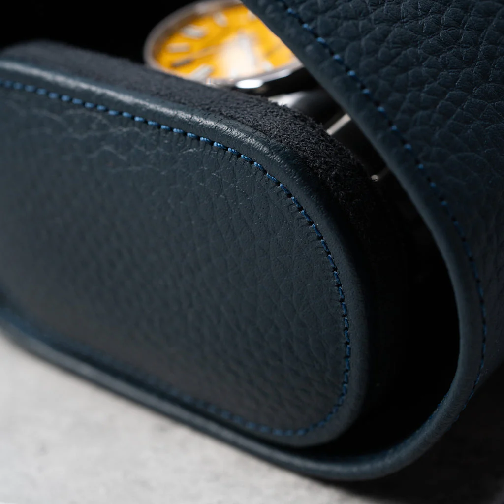 Navy Watch Roll – Three Watches - Image 4
