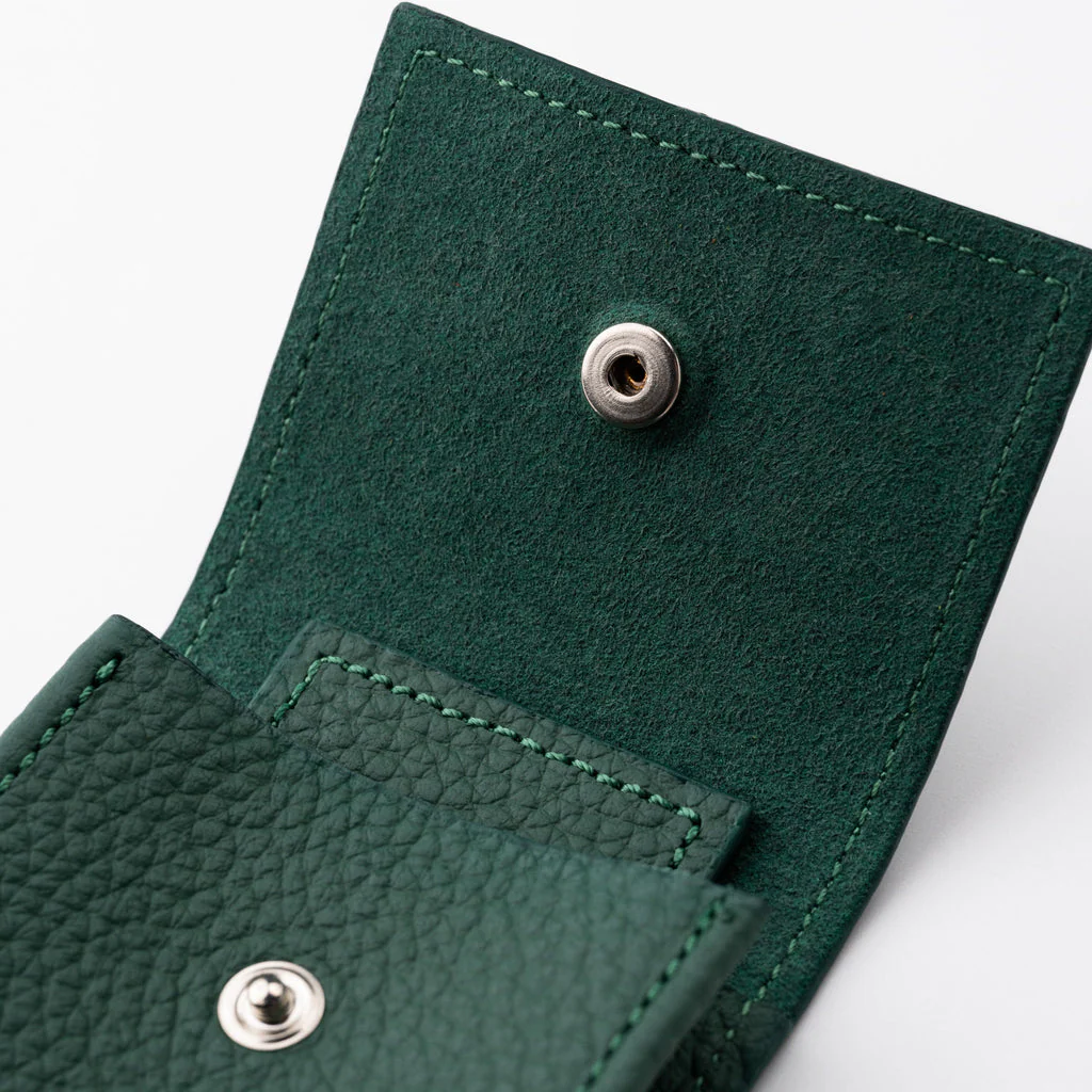 Olive Leather Watch Pouch - Image 6