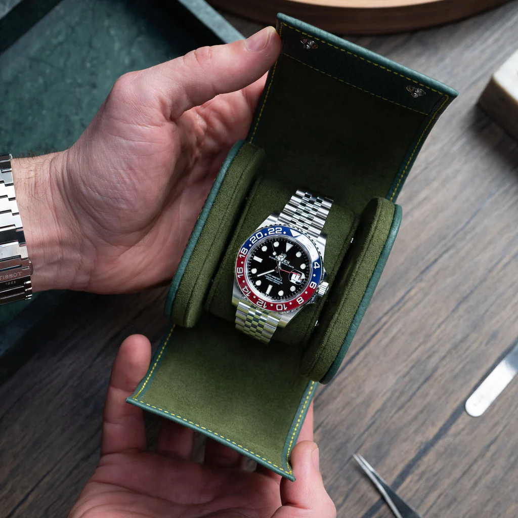 Olive Watch Roll – One Watch - Image 2