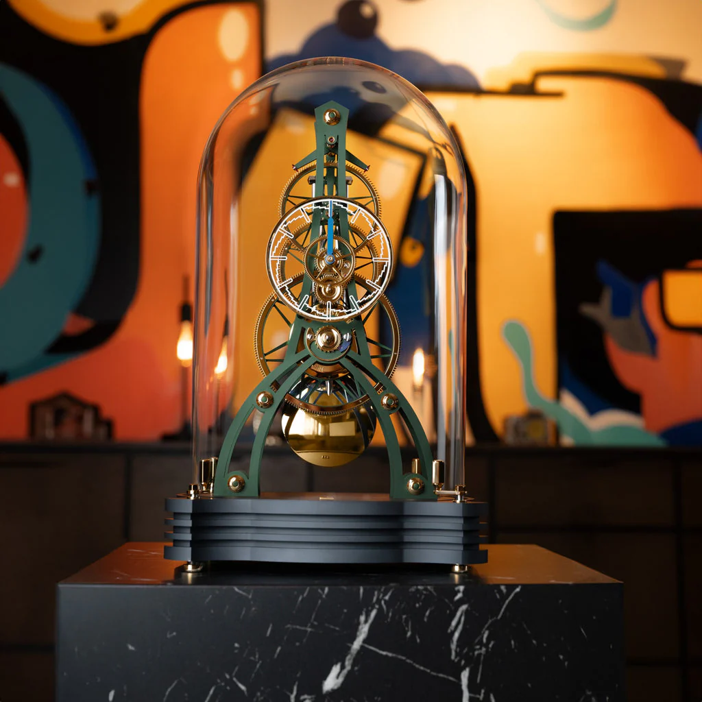 Table Clock NT 8 GT Green - Image 4
