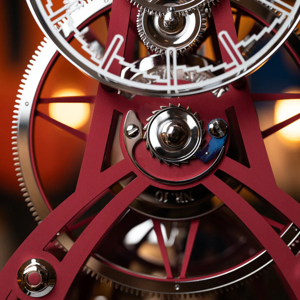 Table Clock NT 8 GT Red - Image 3