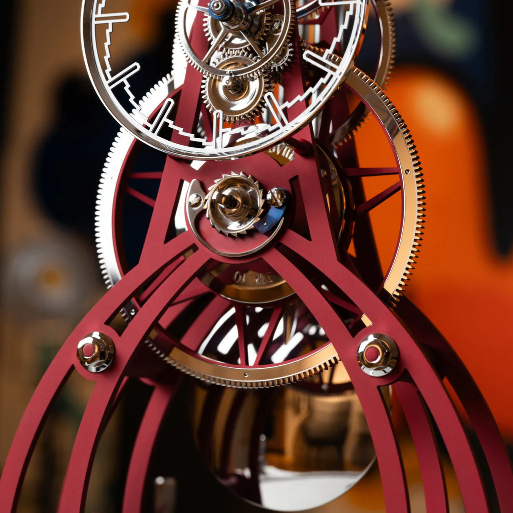 Table Clock NT 8 GT Red - Image 4