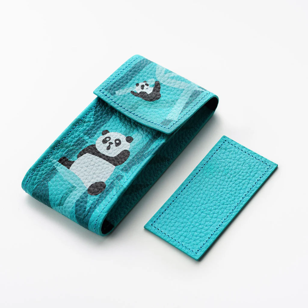 Teal Panda Watch Pouch - Image 8