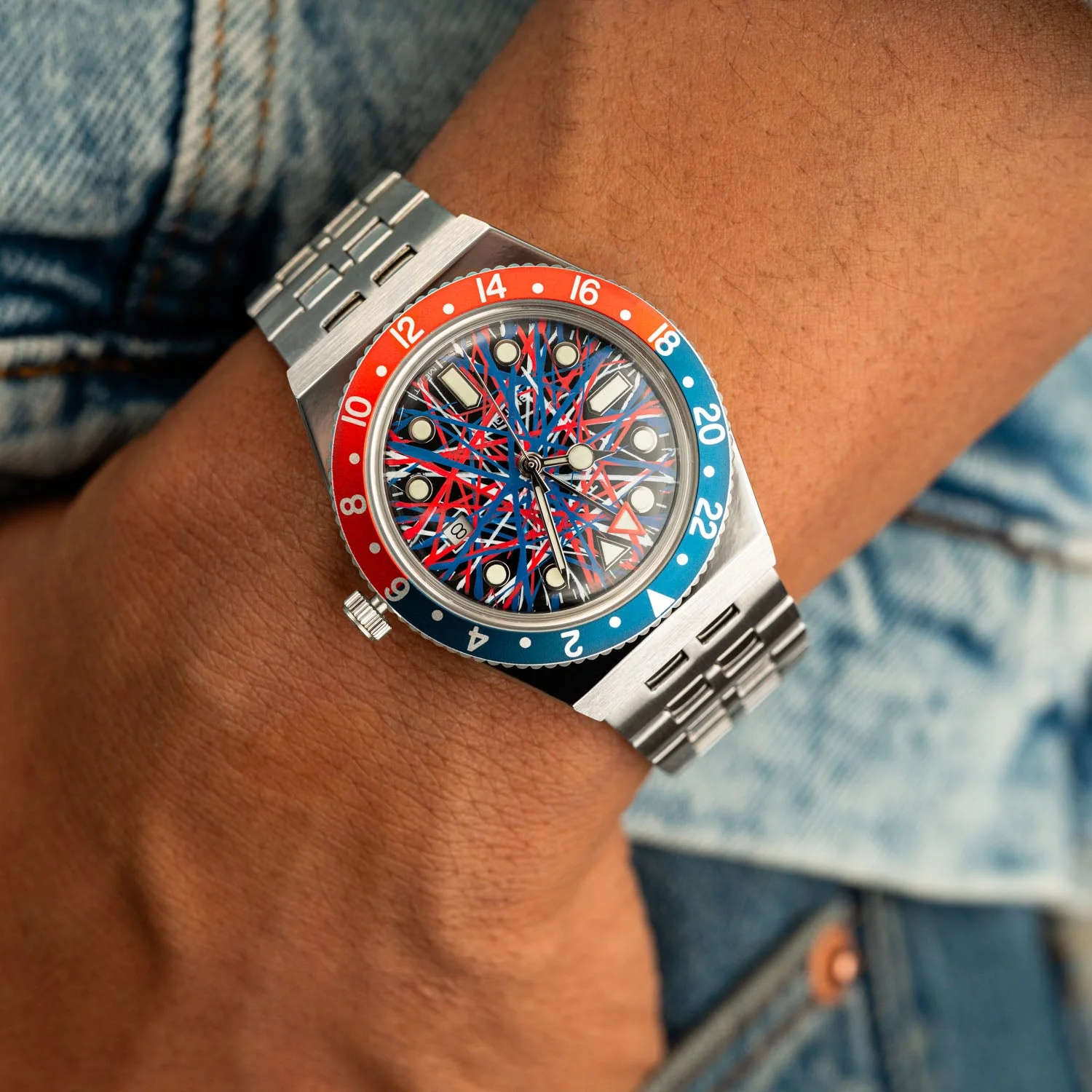 Timex Q GMT Crimson Tide - Image 5