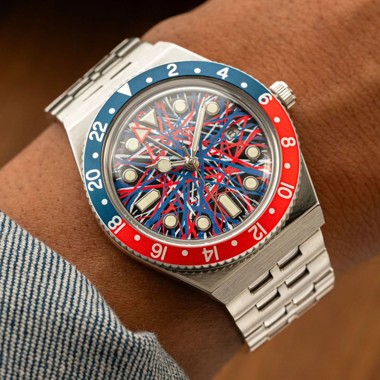 Timex Q GMT Crimson Tide - Image 6
