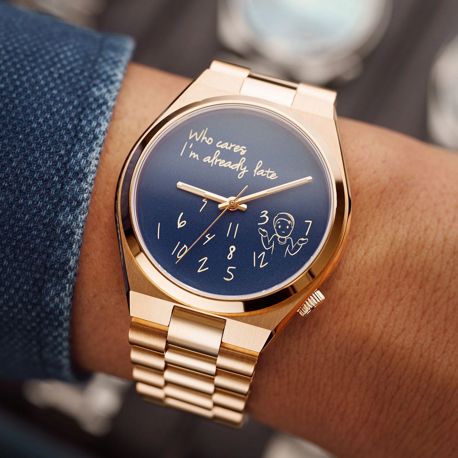Tsuyosa Rose Gold Who Cares Concept - Image 5